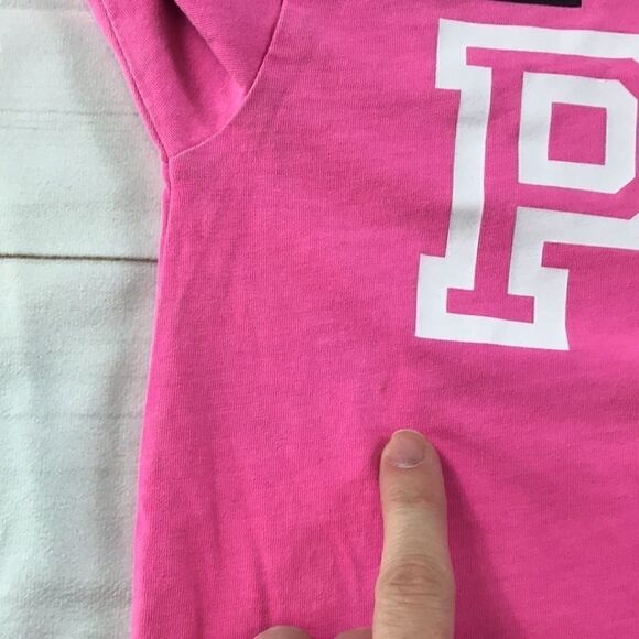 Pink by Victoria’s Secret long sleeve V-neck shirt - Picture 11 of 11